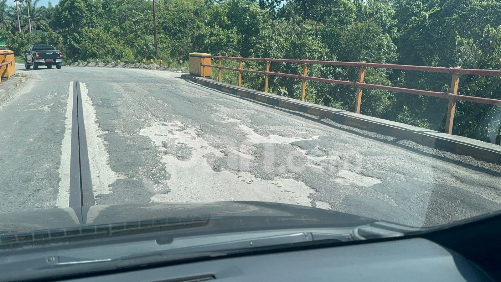 14 Hari Menjelang Pacu Jalur, Jalan Pekanbaru–Taluk Kuantan Masih Parah, BPJN Bilang Begini