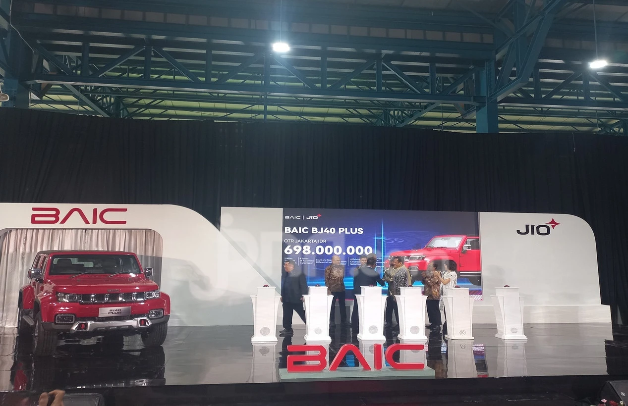 Baic BJ40 Plus Resmi Dirakit di Purwakarta, Harga Makin Terjangkau