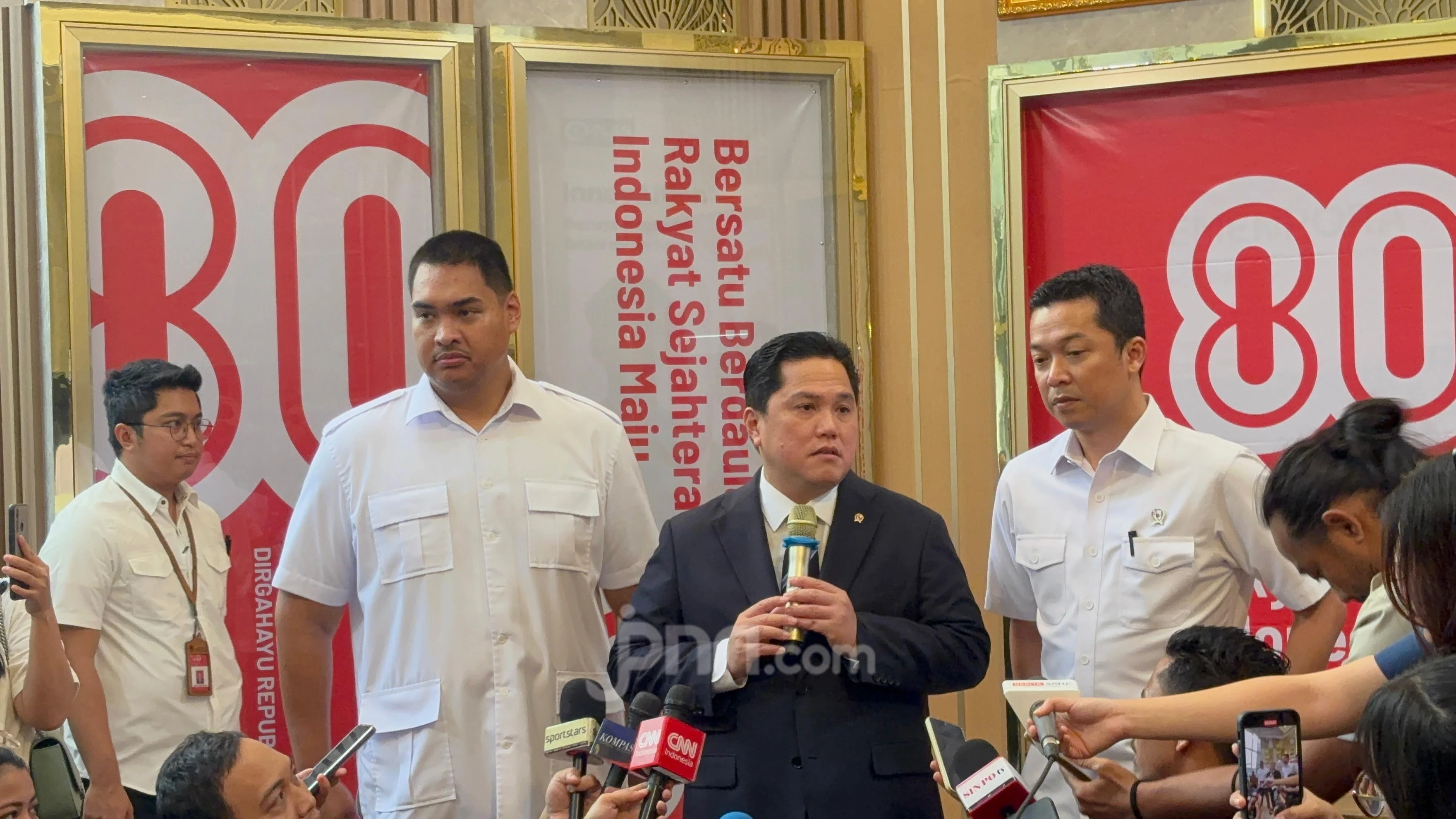 Langkah Awal Erick Thohir Jadi Menpora, Langsung Tinjau Proyek Dito Aritotedjo di Cibubur