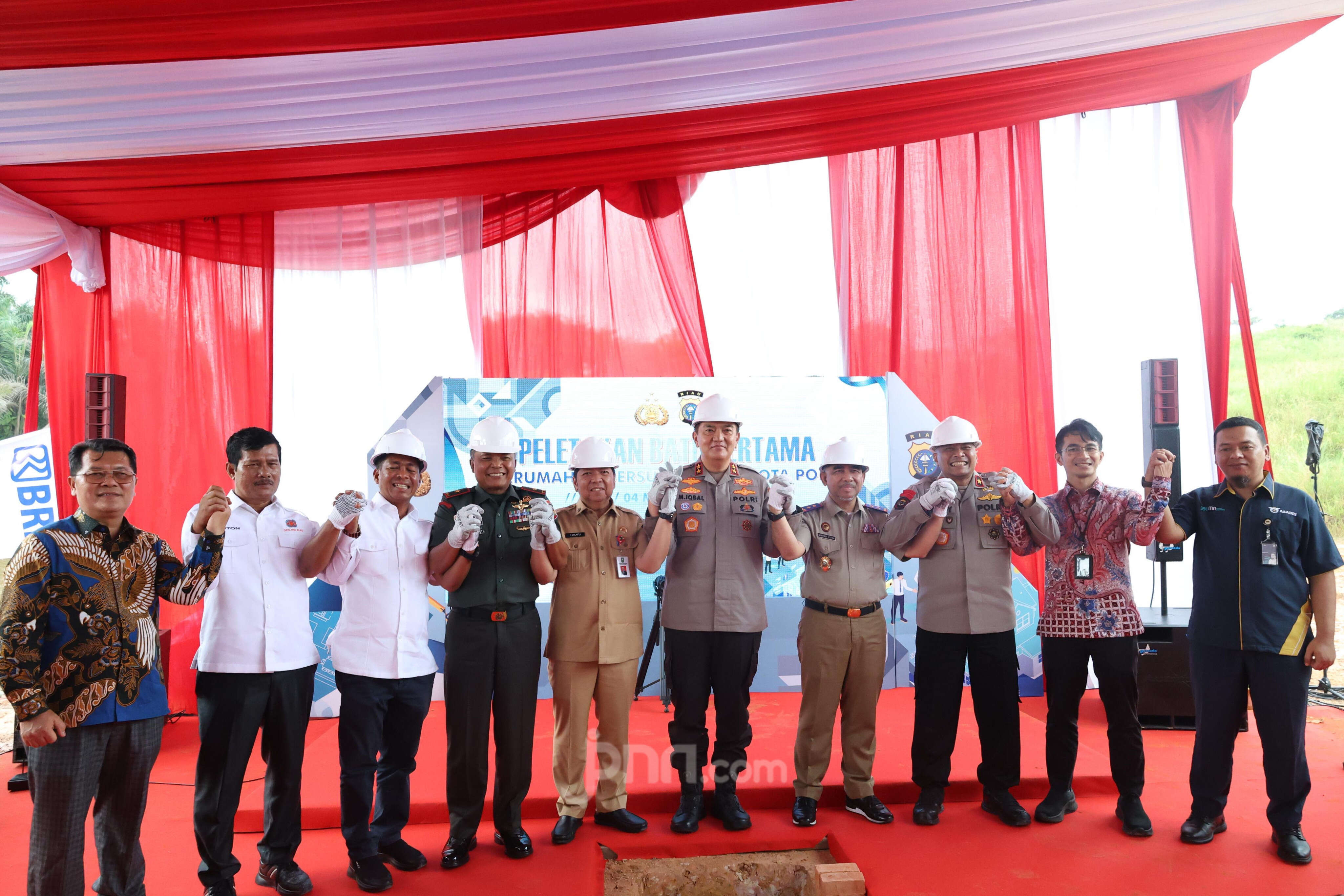 Polda Riau Bangun 75 Rumah Subsidi, Wujudkan Kesejahteraan Personel