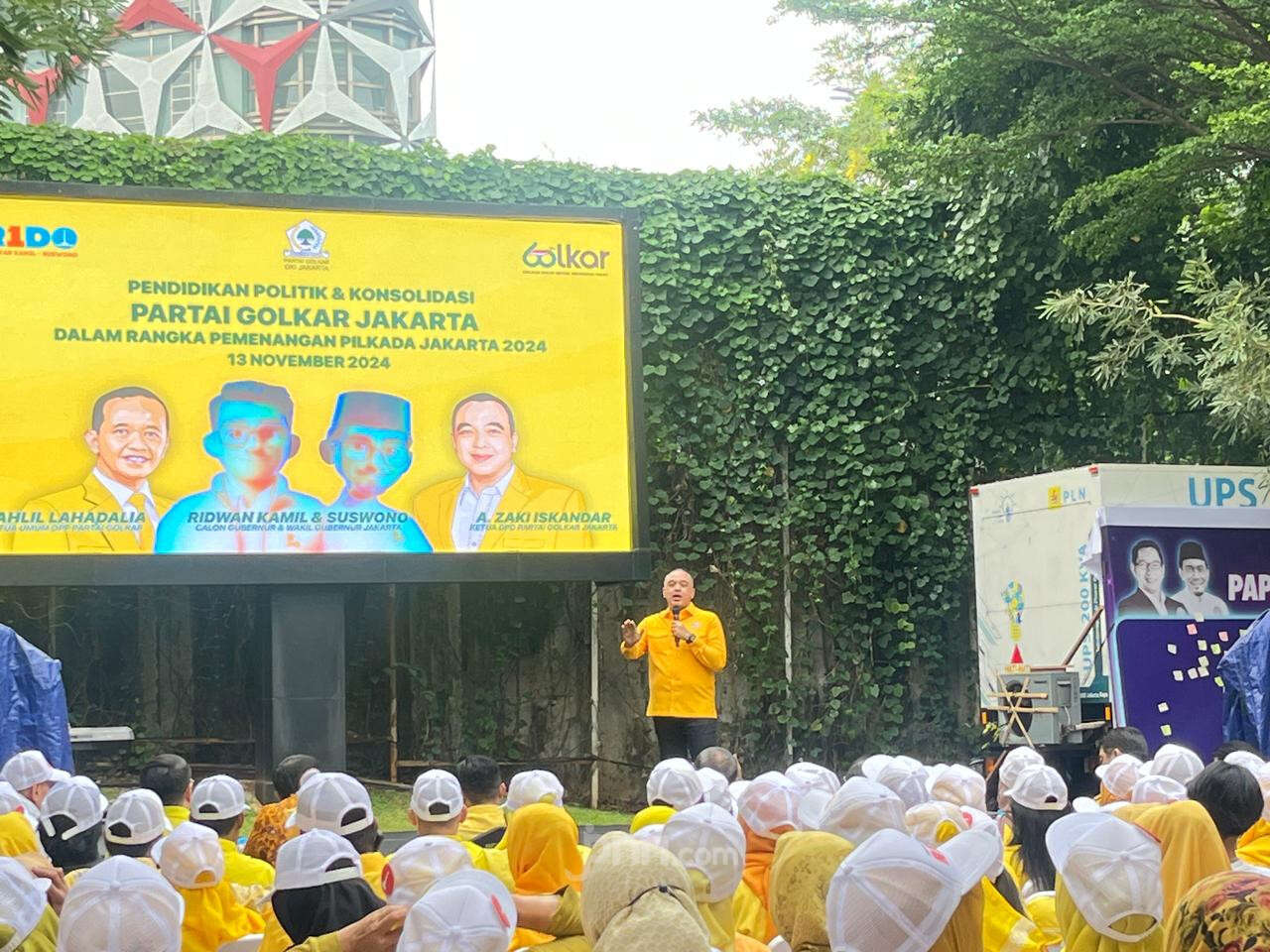 Ahmed Zaki Iskandar Minta Kader Golkar Bekerja Keras Memenangkan Ridwan Kamil-Suswono