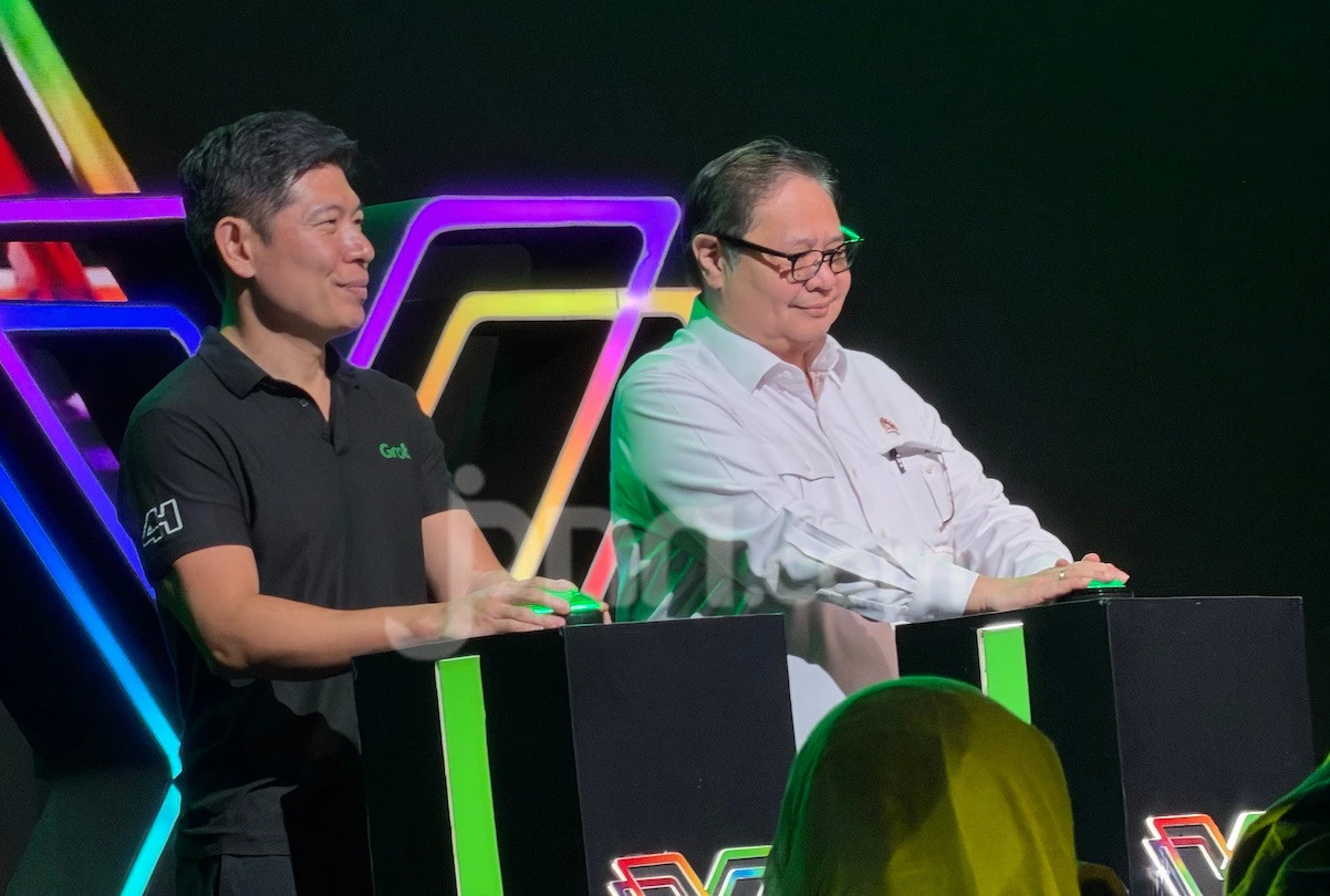 Bicara di GrabX, Menko Airlangga Punya Permintaan Penting soal Data Center Grab