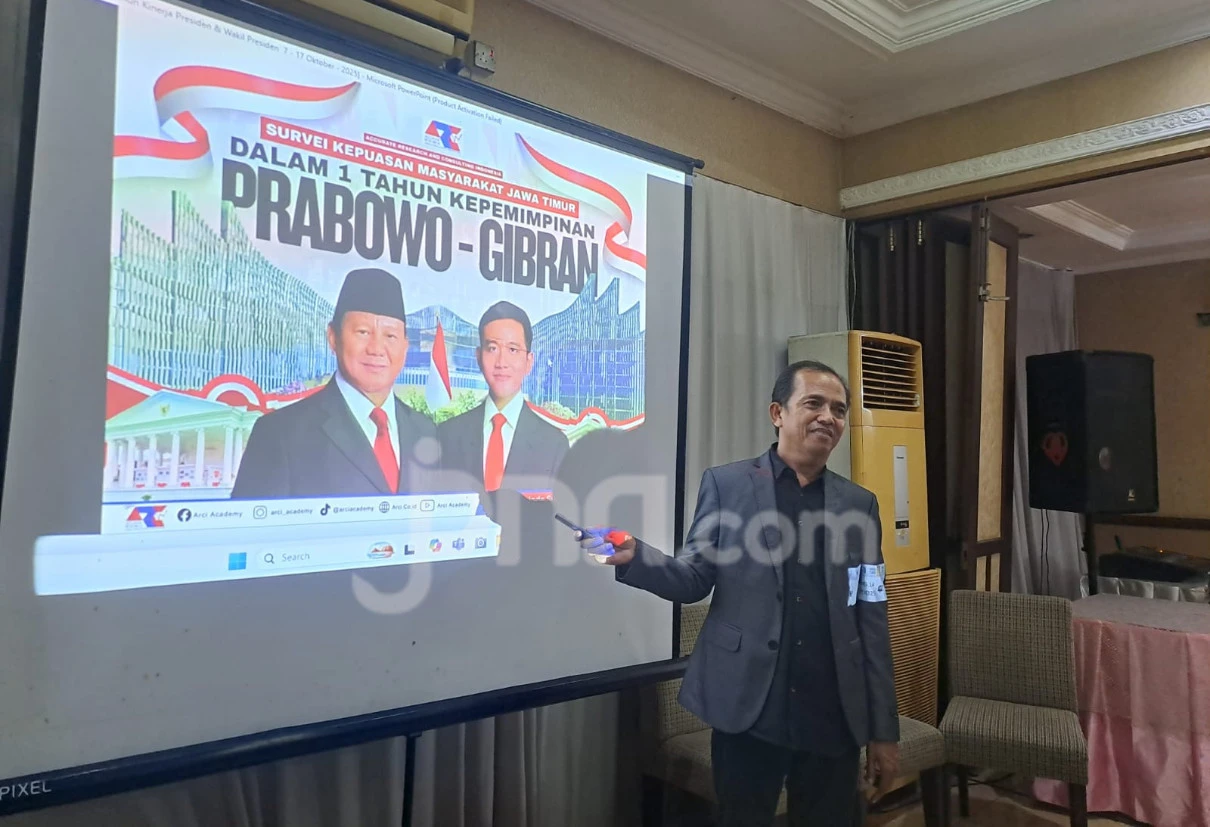 Survei ARCI: 75,5 Persen Warga Jatim Puas Kebijakan Energi Prabowo–Gibran