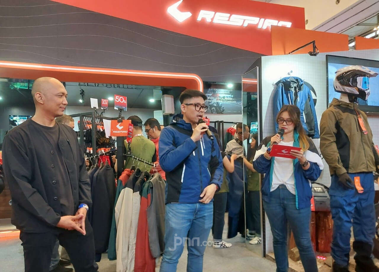 Respiro Meluncurkan Jaket Touring Therox di IMOS 2024, Sebegini Harganya