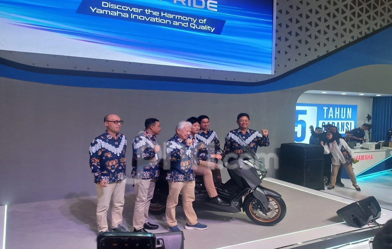 IMOS 2025, Yamaha Meluncurkan Xmax Tech Max Terbaru, Harga Lebih Dari Rp 75 Juta