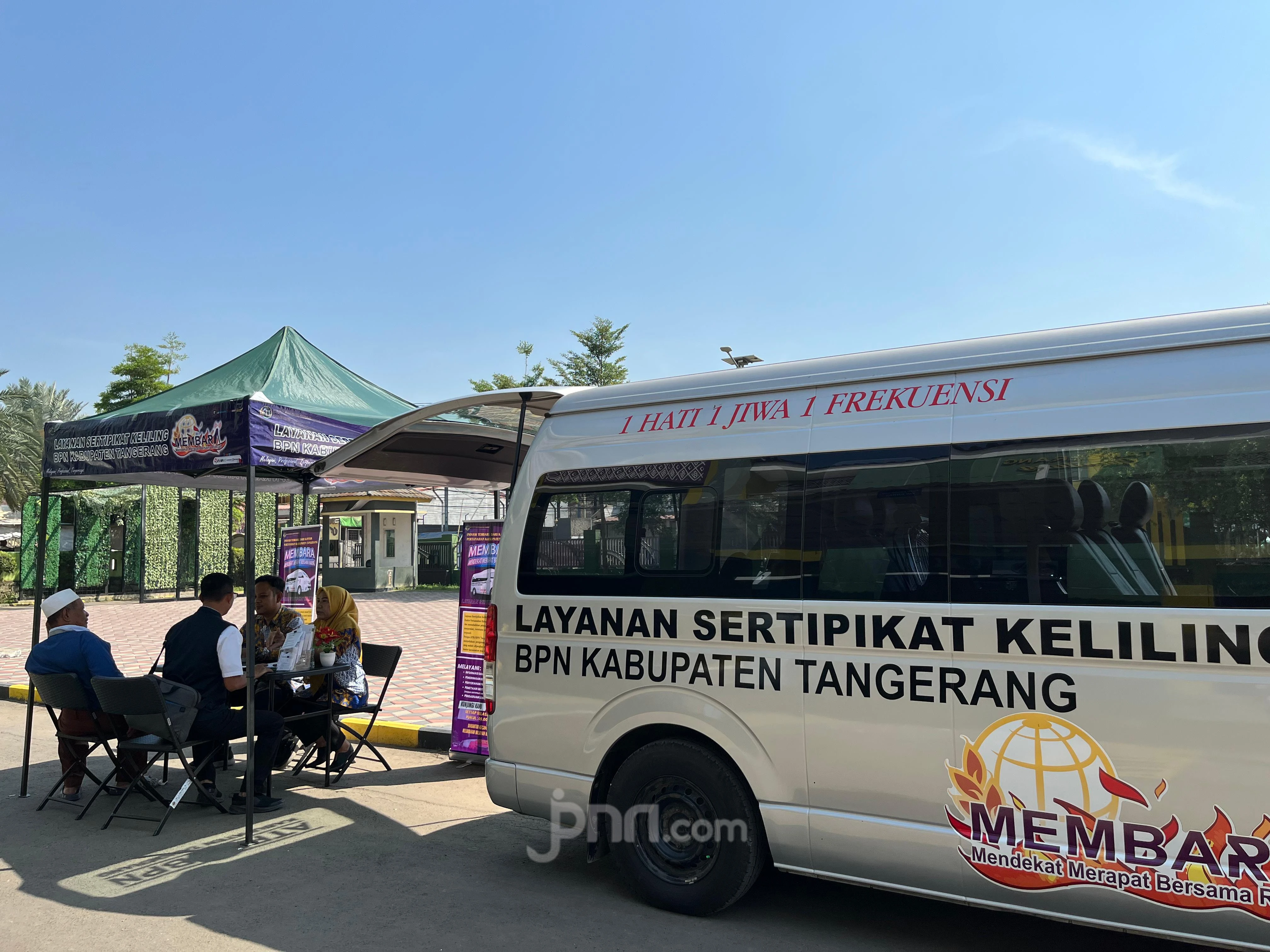 Terinspirasi SIM Keliling, Kantor Pertanahan Tangerang Luncurkan Inovasi Ini