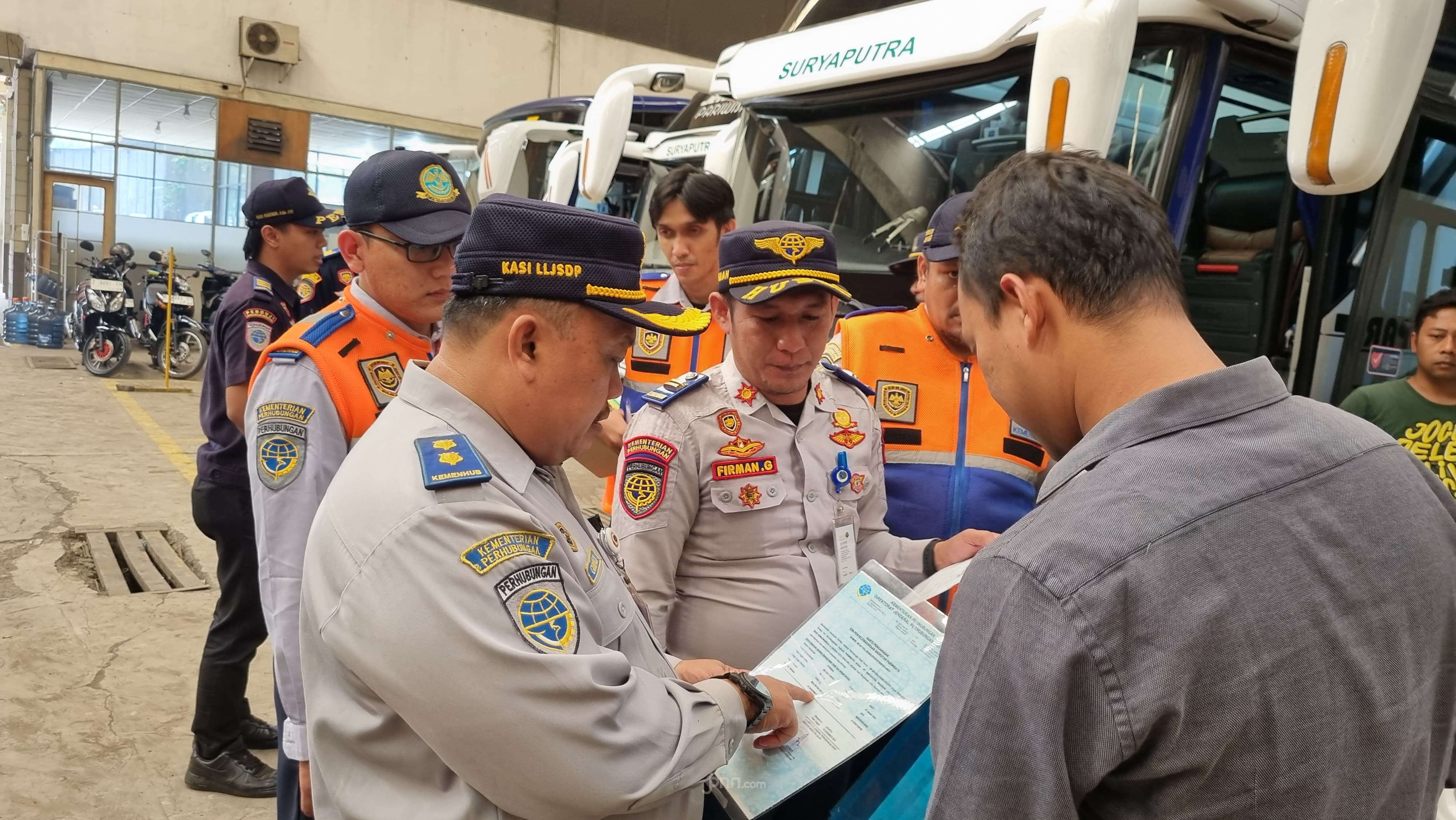 BPTD Jabar Sidak Pul Bus Pariwisata Menjelang Nataru, Antisipasi Kendaraan Bodong