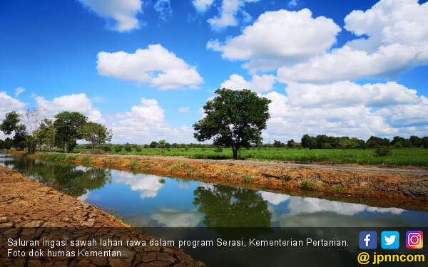 Pemkab Purwakarta Rehabilitasi 8.666 Meter Saluran Irigasi di Sepanjang Tahun Ini