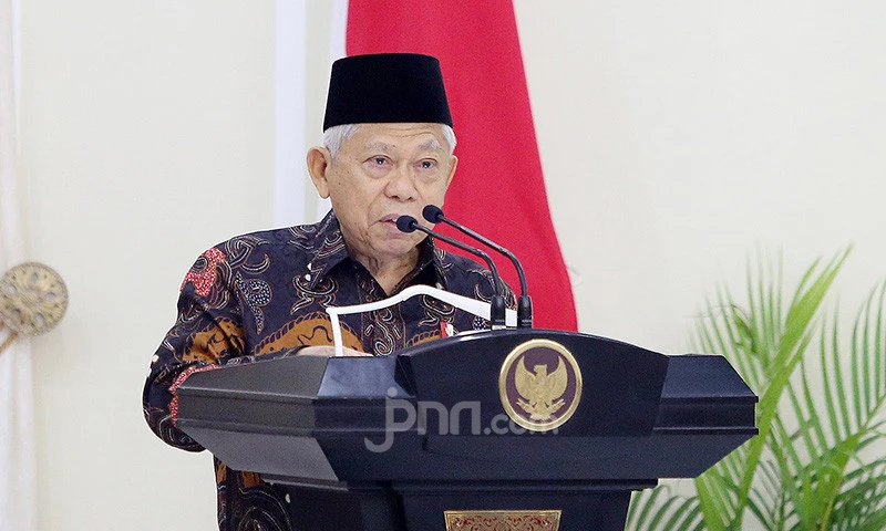 Ma'ruf Amin Sebut Lebih Baik Kirim Bantuan Ketimbang Evakuasi Warga Gaza ke Indonesia