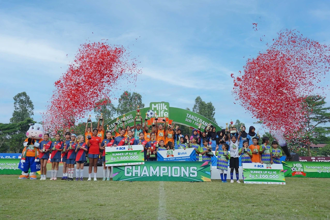 MLSC Tangerang Seri 1 2025-2026: SDN Pakulonan 02 & SDN Pondok Kacang Timur 04 Jadi Juara Baru