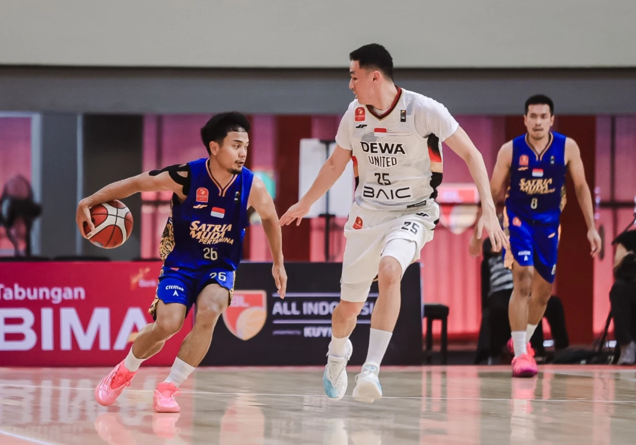 Satria Muda Bandung Kembali Bertemu Dewa United di Final IBL All Indonesian 2025