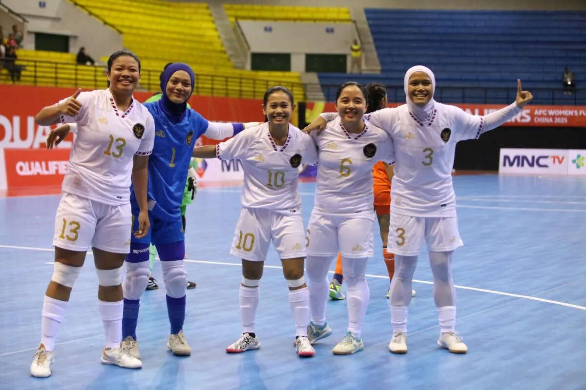 Drawing AFC Women’s Futsal Asian Cup 2025: Timnas Putri Indonesia Bertemu Raksasa