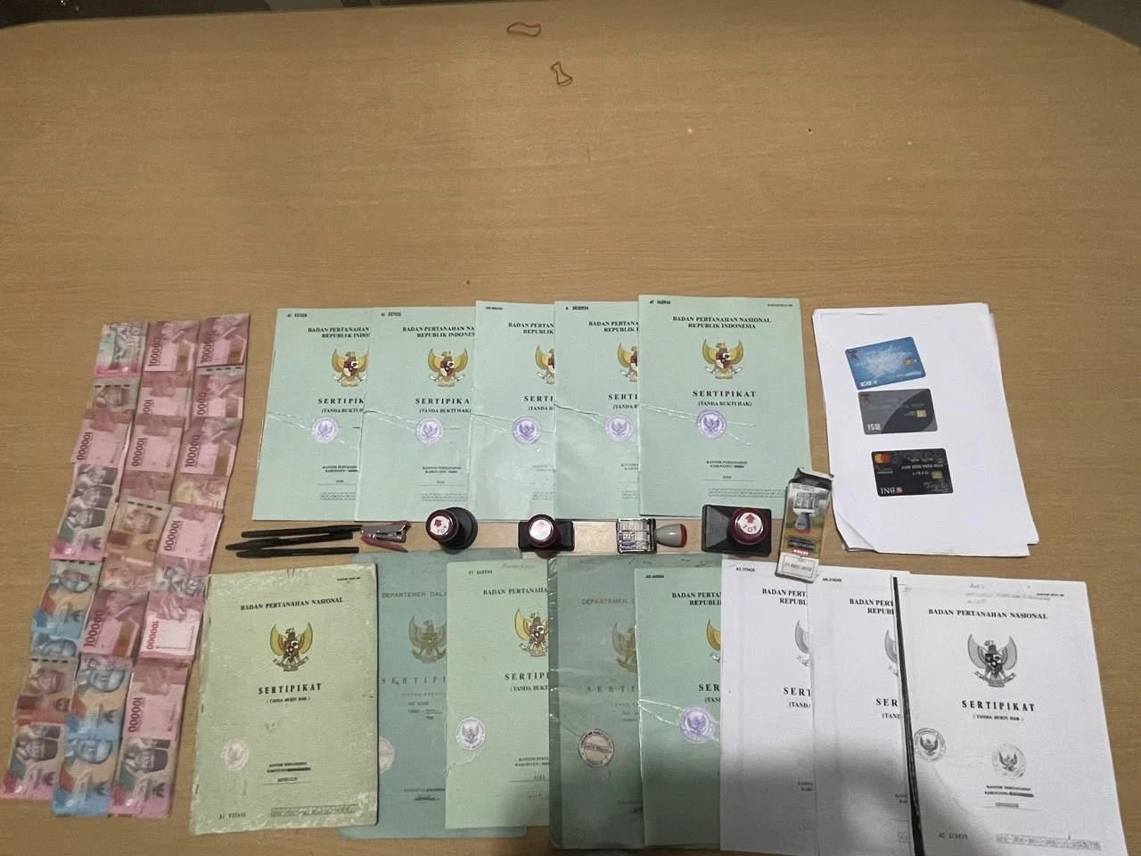 Polres Siak Bongkar Sindikat Pemalsuan Ratusan Sertifikat Tanah