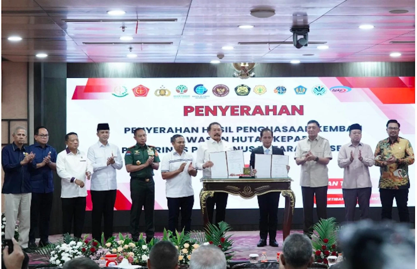 TNI Mendukung Penertiban Bagi Perambah Hutan Secara Ilegal