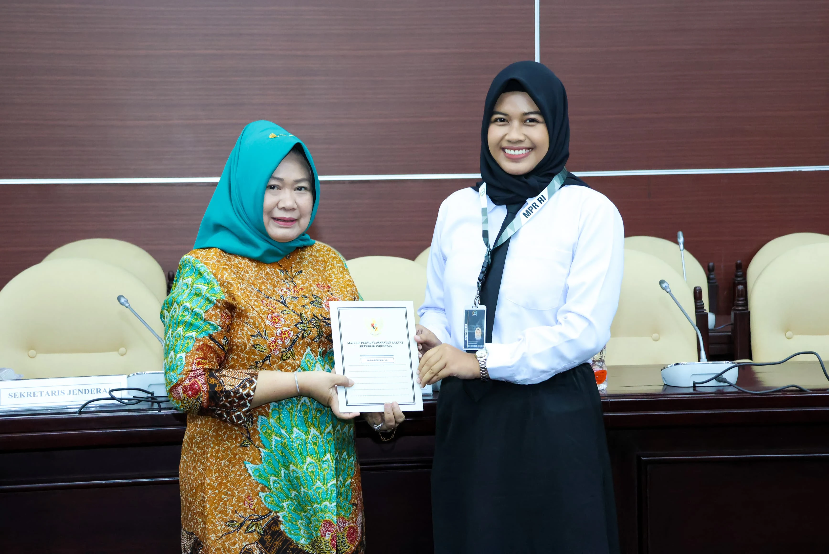 Pembekalan CPNS Setjen MPR, Sekjen Siti Fauziah Tanamkan Pentingnya Adaptasi Teknologi