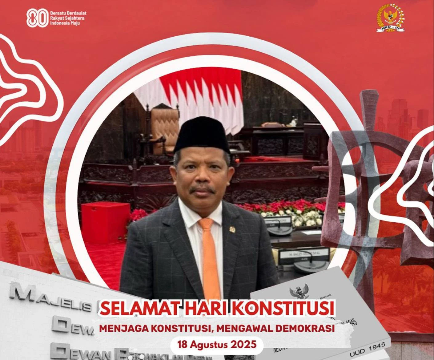 Johan Rosihan MPR: Butuh Gerakan Nasional untuk Hidupkan Konstitusi hingga ke Balai Desa