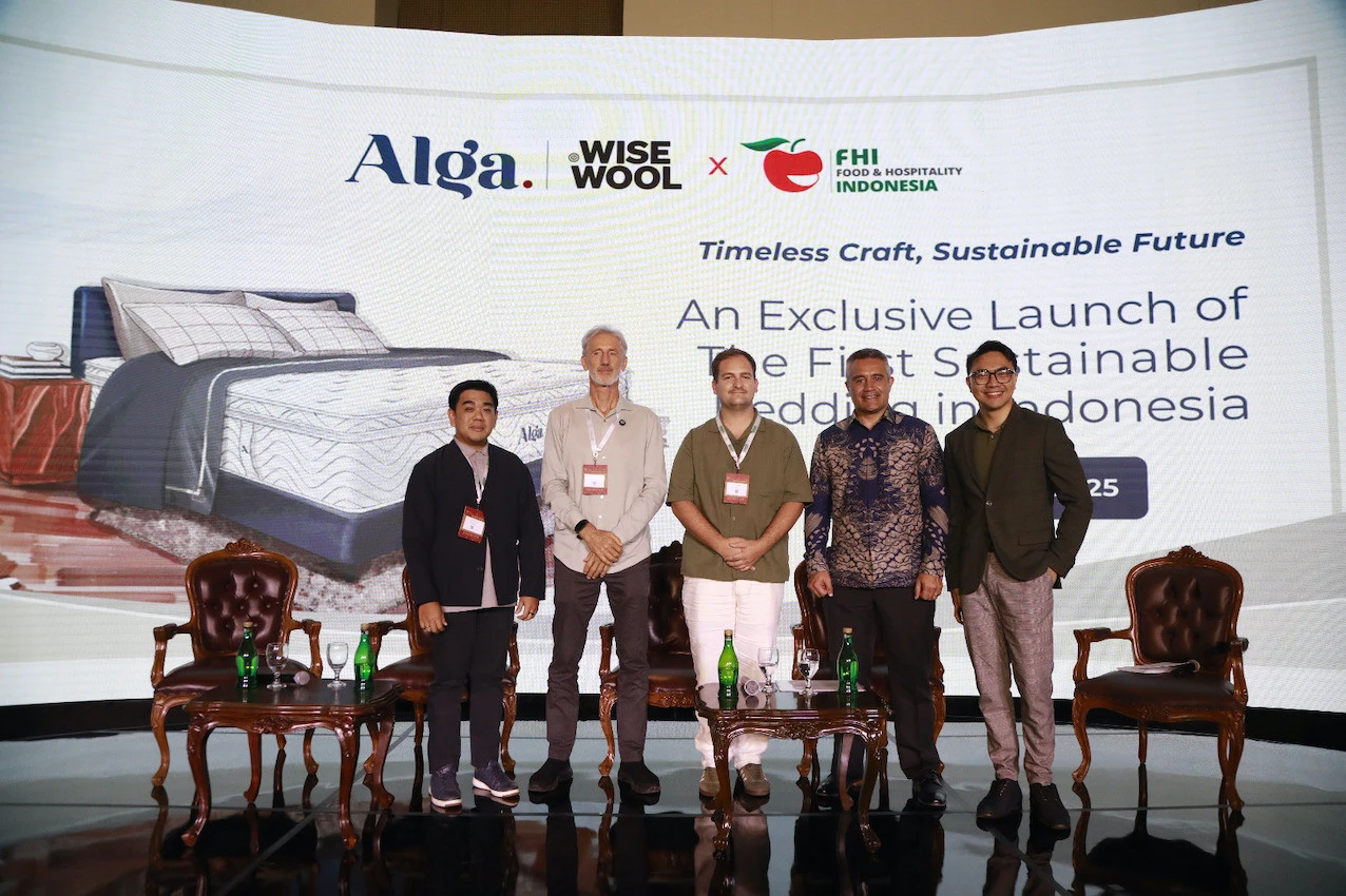 Alga-Wisewool Selandia Baru Berkolaborasi, Luncurkan Koleksi Ramah Lingkungan di FHI 2025