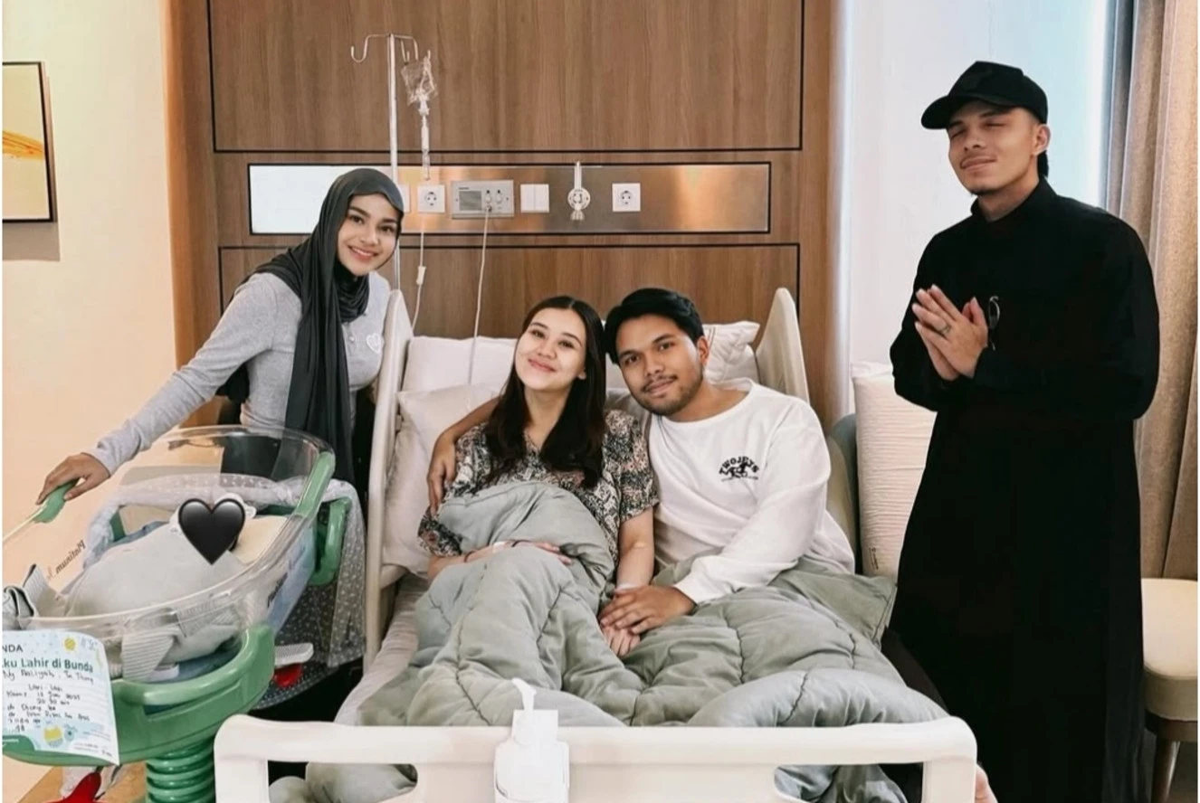 Reaksi Aurel Hermansyah Setelah Thariq Halilintar dan Aaliyah Massaid Dikaruniai Anak Pertama