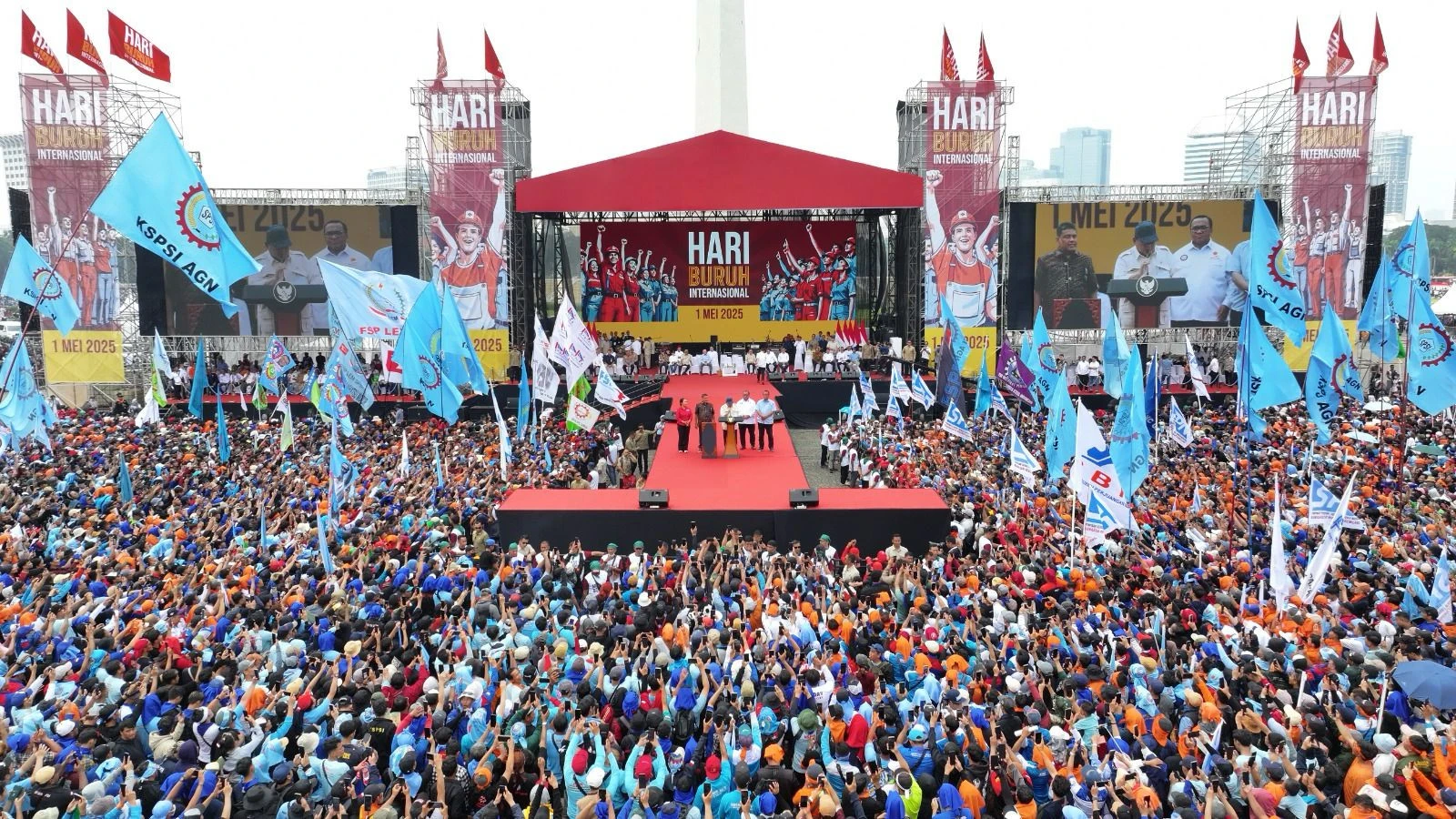 Aktivis Sebut Prabowo Telah Membuktikan Komitmen terhadap Kesejahteraan Buruh