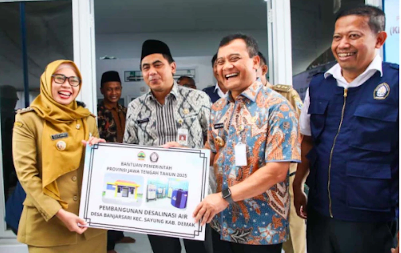 Penuhi Kebutuhan Air Layak Konsumsi, Pemprov Jateng Perluas Jangkauan Program Desalinasi
