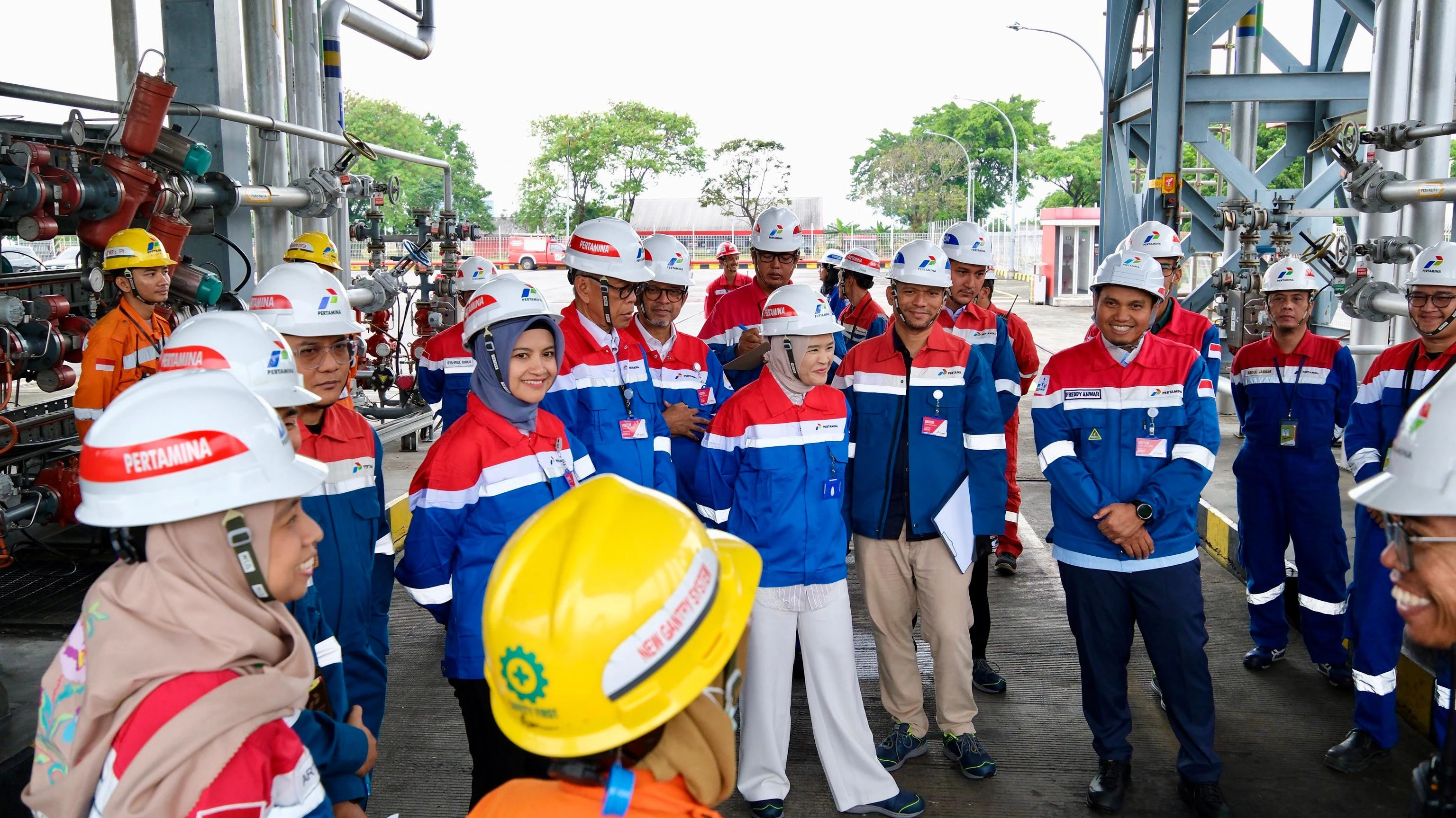 Dewan Komisaris Pertamina Tinjau Keandalan Operasi Fuel Terminal Ujung Berung