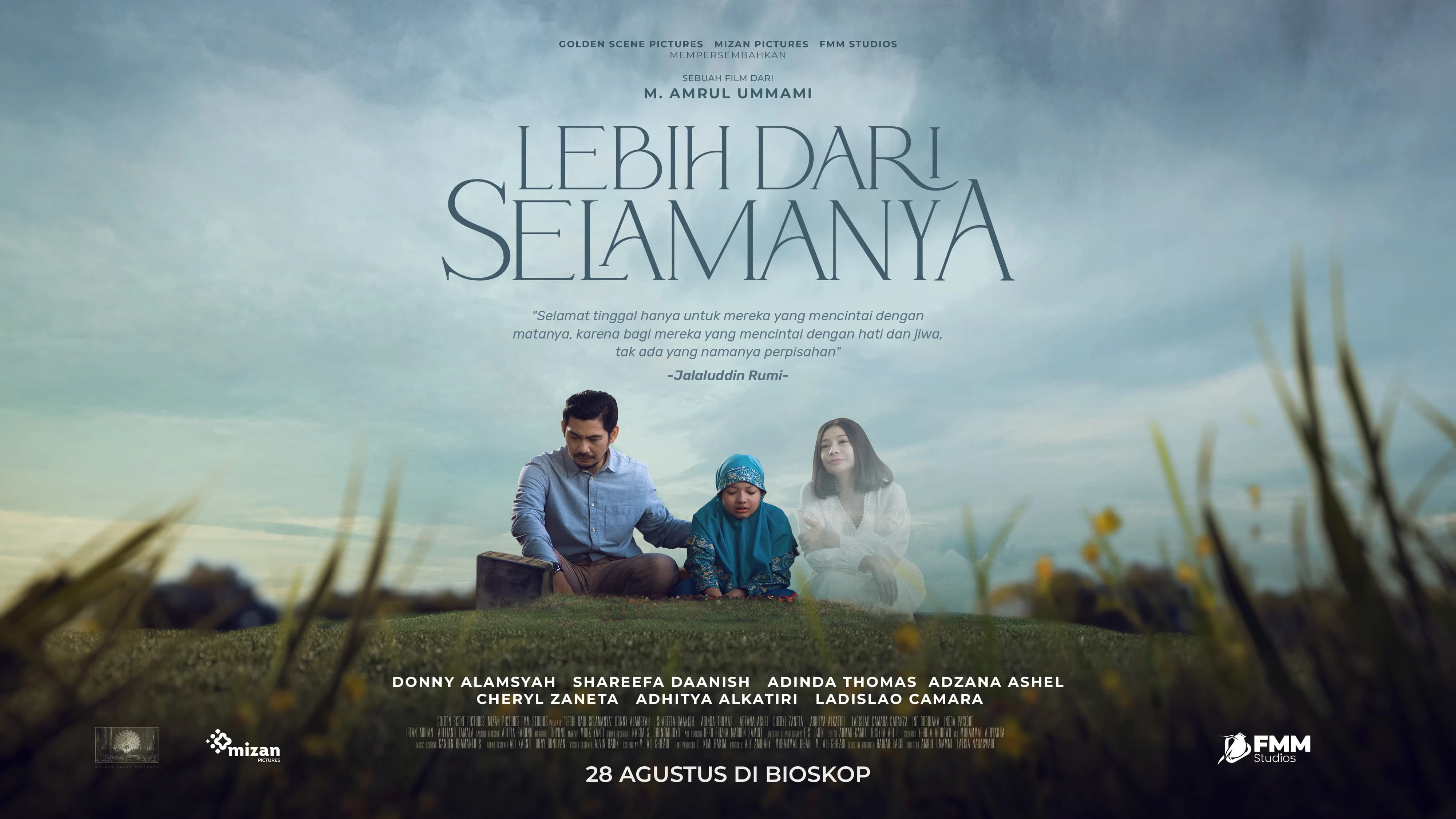 Donny Alamsyah Beradu Akting Dengan Shareefa Daanish dalam Film Lebih Dari Selamanya