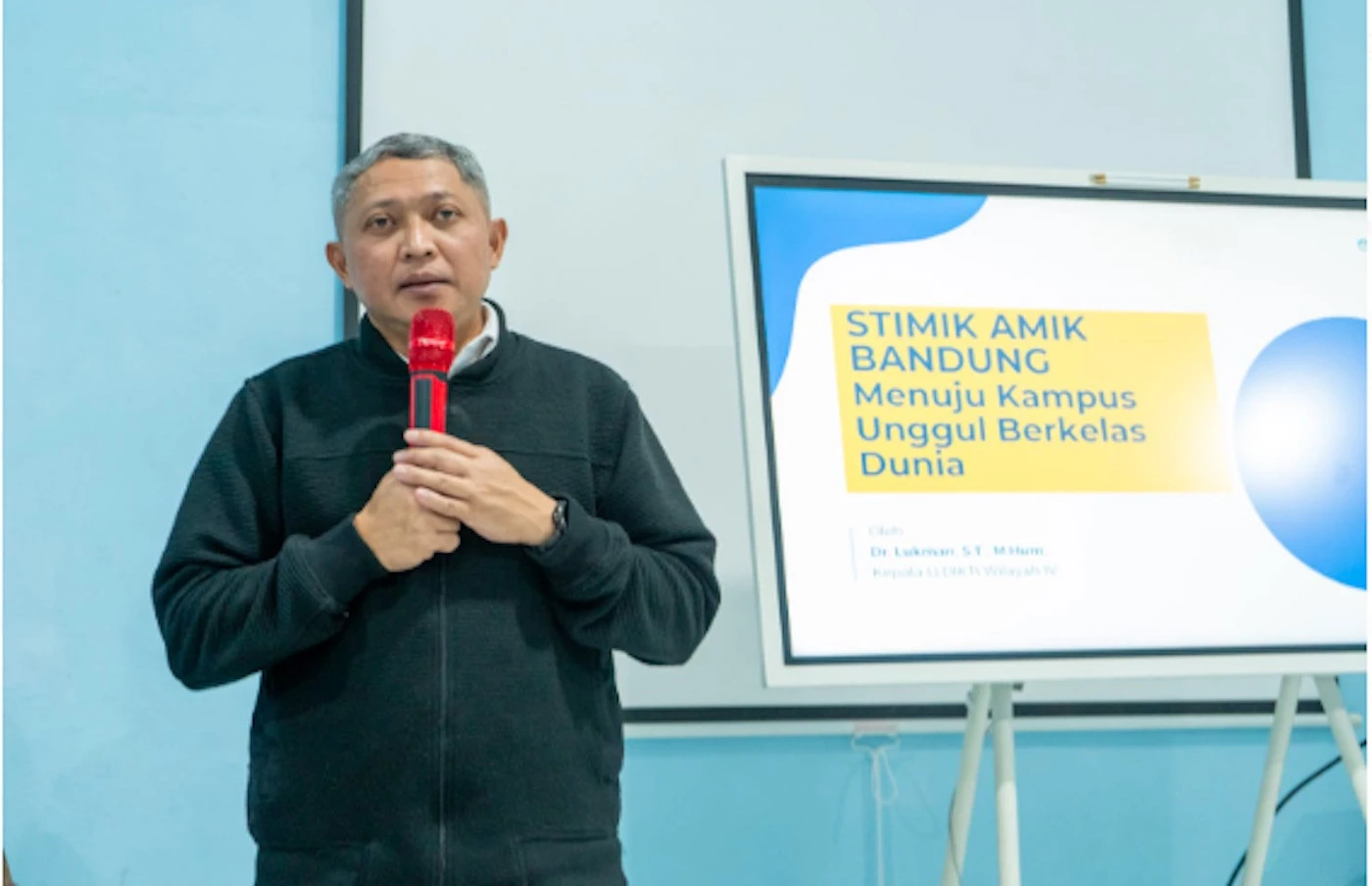 Kepala Lembaga II Dikti IV Kunjungi Kampus STMIK AMIK Bandung