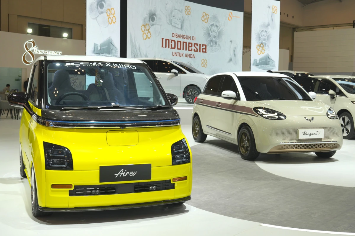 Wuling Pamerkan Air ev dan BinguoEV Hasil Modifikasi Konsumen di GIIAS 2025, Keren Banget!