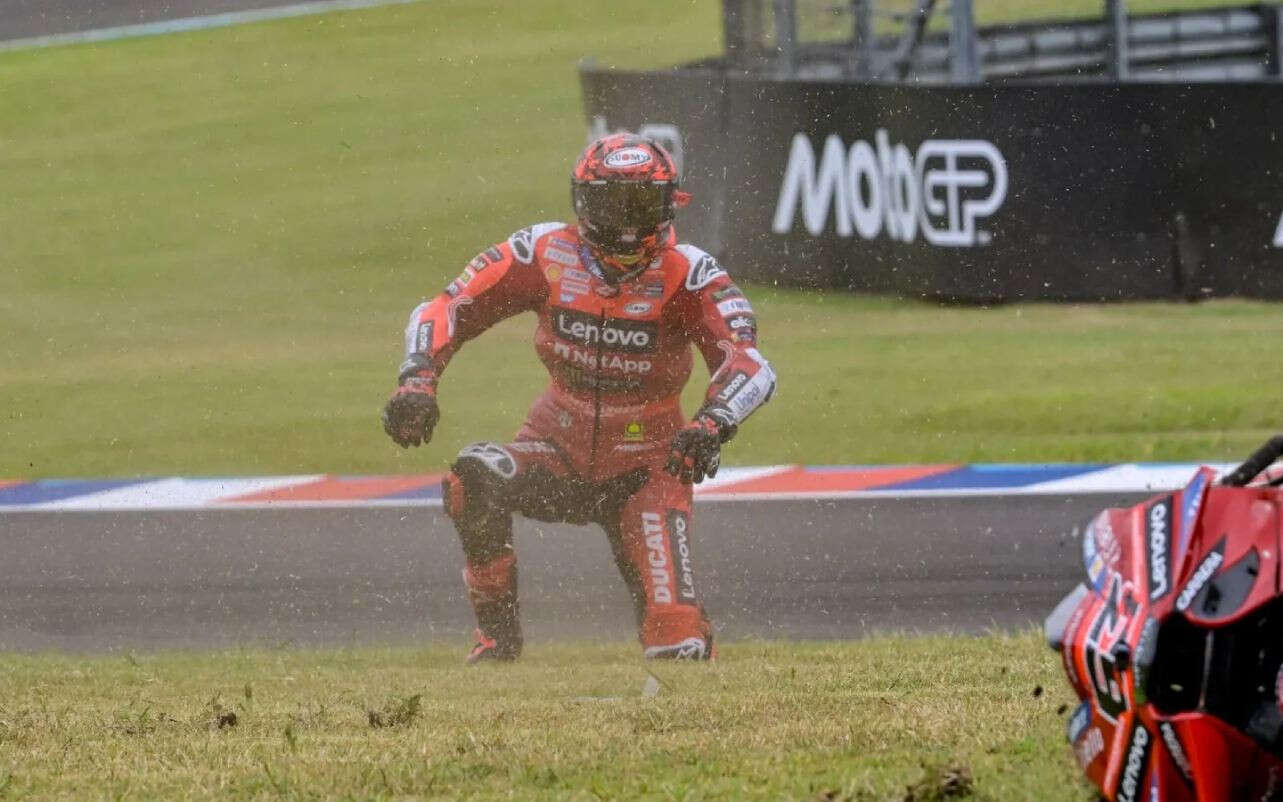 Practice MotoGP Argentina: Marquez Menggila, Pecco Menderita