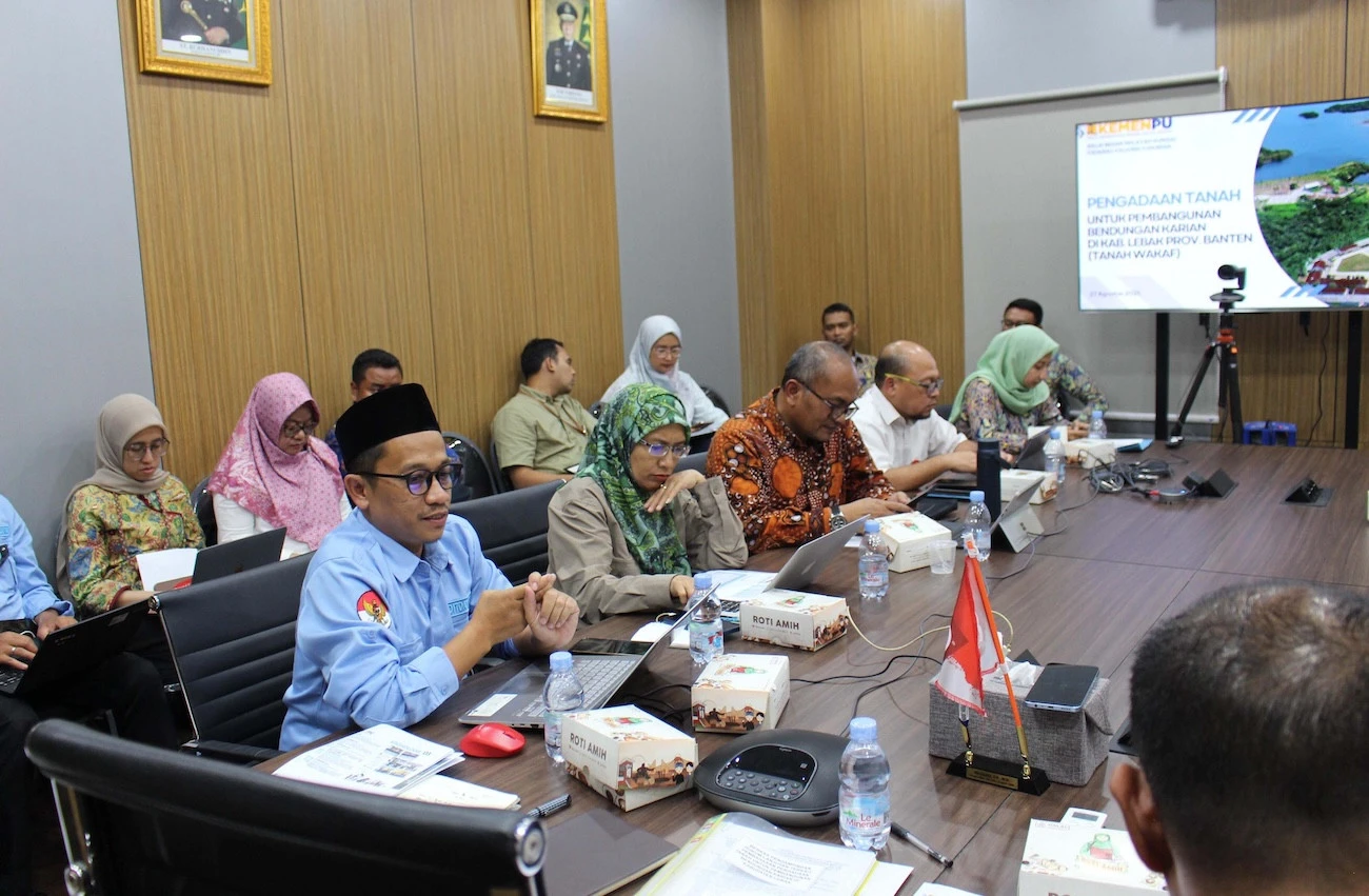 Kemenag Kawal Perlindungan Wakaf di Proyek Bendungan Karian