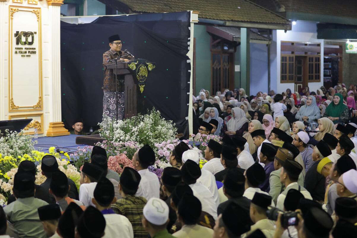 100 Tahun Al Falah Ploso: Gus Muhaimin Beruntung Dibimbing Kiai Nurul Huda Djazuli