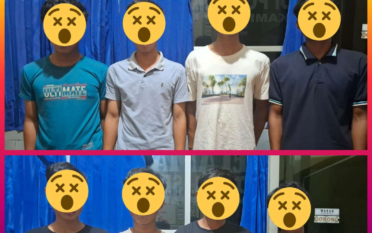 Berbuat Dosa saat Ramadan, 8 Warga Musi Rawas Ditangkap