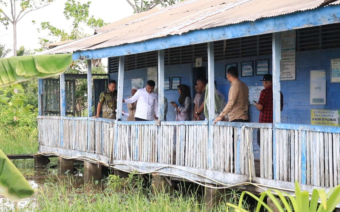 Kondisi Bangunan SDN 200 Palembang Memprihatinkan, Lihat!