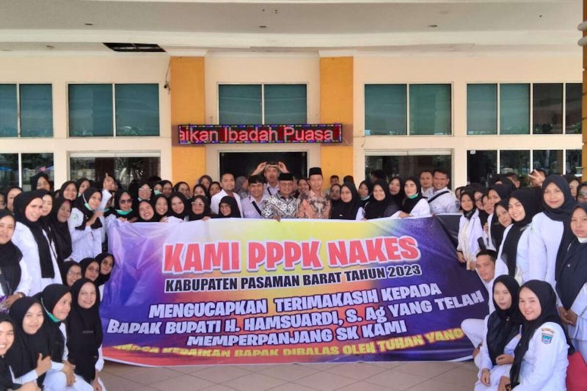 295 PPPK Nakes Terima SK Perpanjangan Masa Kerja 5 Tahun