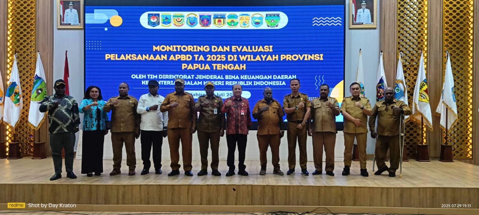 Kemendagri Minta Pemprov Papua Tengah Tingkatkan Penyerapan APBD 2025