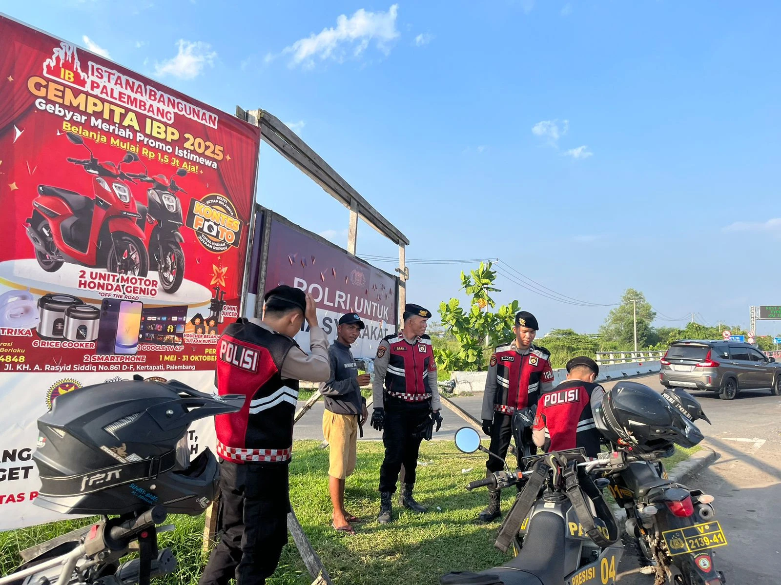 Terduga Pelaku Premanisme di Rest Area Tol Keramasan Diamankan Polisi