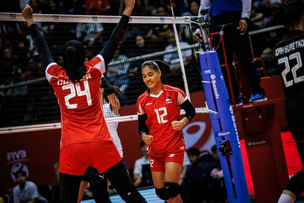 Junaida Santi Comeback, Timnas Voli Putri Indonesia Tetap Tumbang di Tangan Korea