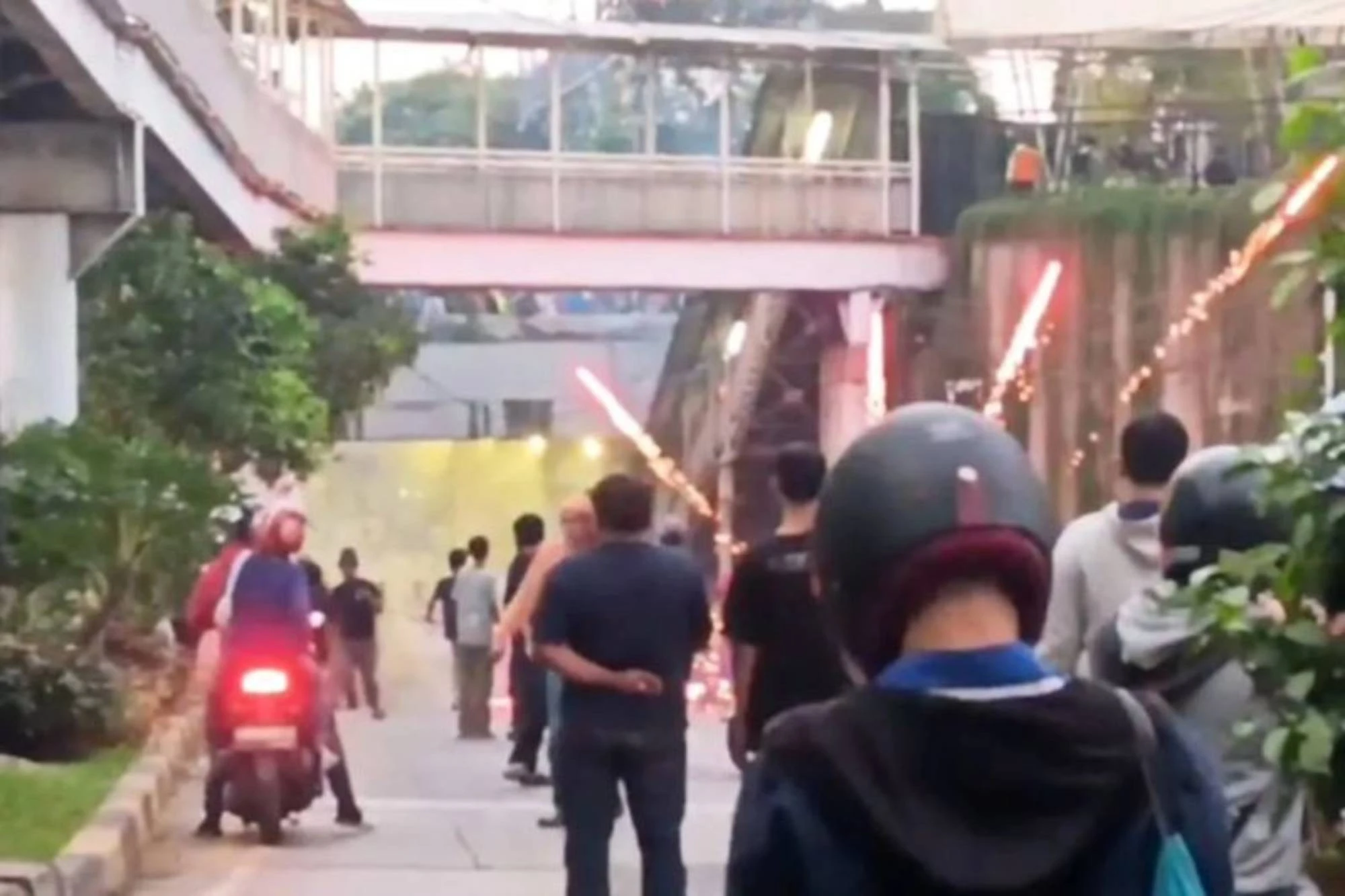 Polisi Datang, Pelaku Tawuran di Tebet Jaksel Kocar-kacir