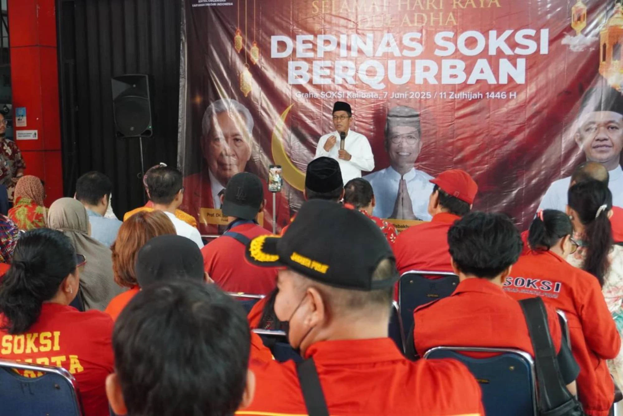 SOKSI Berqurban, Misbakhun Singgung Penguatan Terhadap Kepemimpinan Bahlil