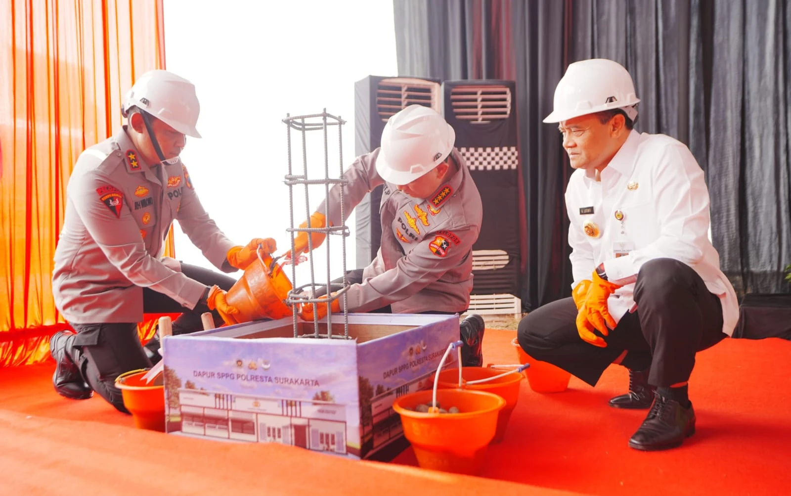 Polri Bangun 24 Dapur Makan Bergizi di Jateng, Target Selesai 3 Bulan