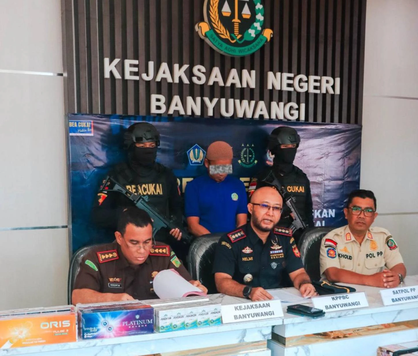 Bea Cukai, Satpol PP dan Kejari Ungkap Tindak Pidana Cukai Terbaru di Banyuwangi