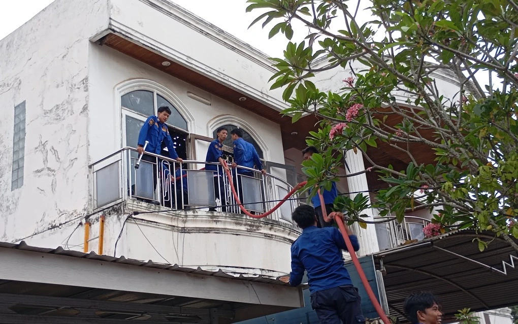 Rumah yang Terbakar di Palembang Ternyata Pernah Ditempati Mantan Wakil Gubernur Sumsel