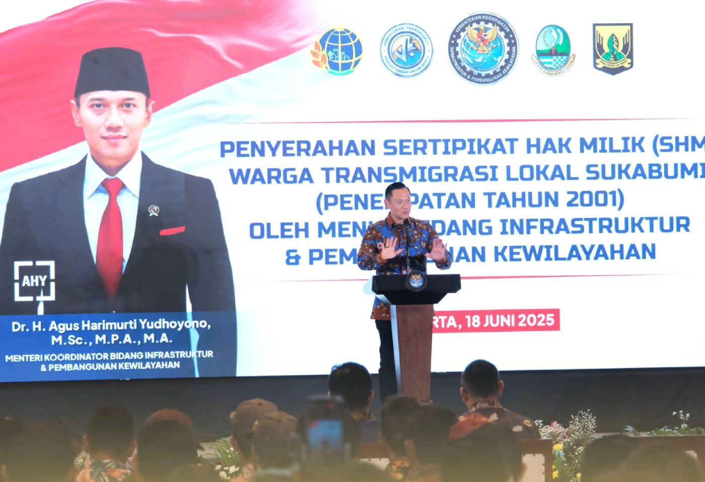 Menko AHY Apresiasi Kementerian ATR/BPN: Tanpa Kepastian Tanah, Tak Ada Pembangunan