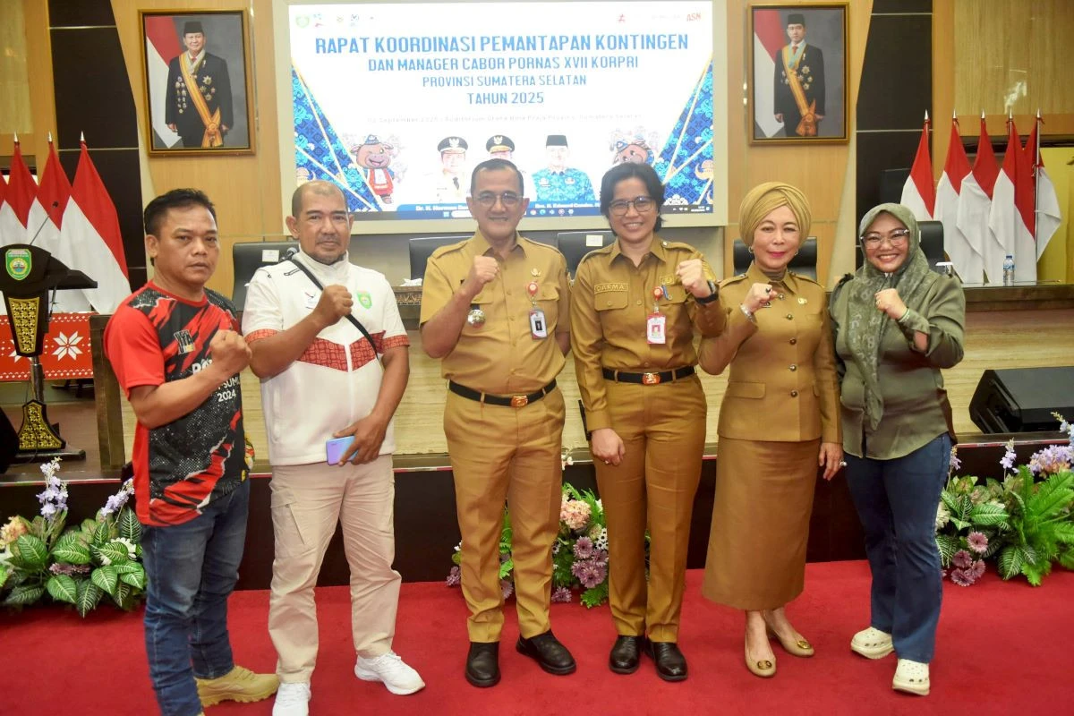 Sumsel Siap Raih Prestasi di Pornas Korpri XVII 2025