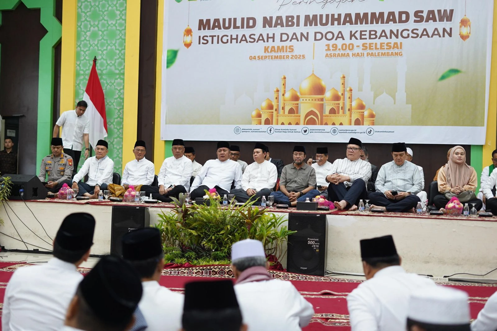 Hadiri Doa Kebangsaan di Asrama Haji, Herman Deru: Mohon Dukungan