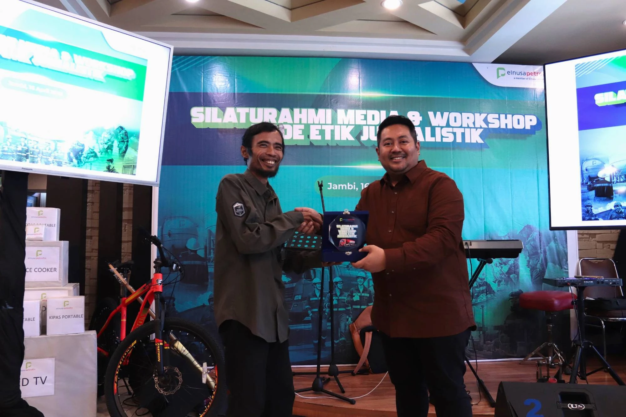 Elnusa Petrofin Perkuat Hubungan Harmonis dengan Jurnalis Lewat Silaturahmi
