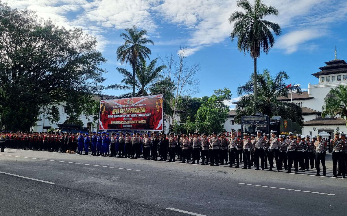 24 Ribu Personel Polda Jabar Siap Amankan Operasi Ketupat Lodaya 2025