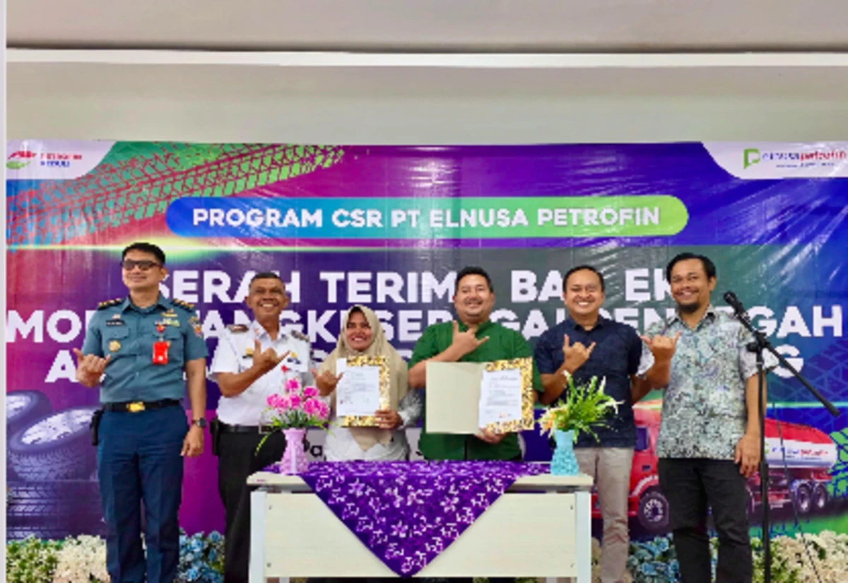 Elnusa Petrofin Bantu Cegah Abrasi Pantai di Padang Melalui Inisiatif Zero Waste