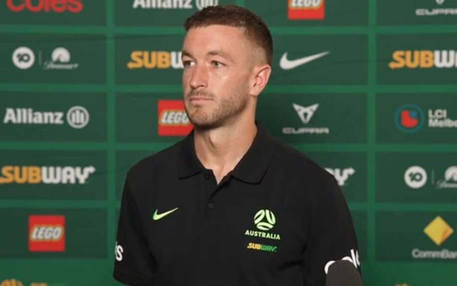 Striker Australia Adam Taggart Minta Rekannya Tak Remehkan Kekuatan Baru Timnas Indonesia