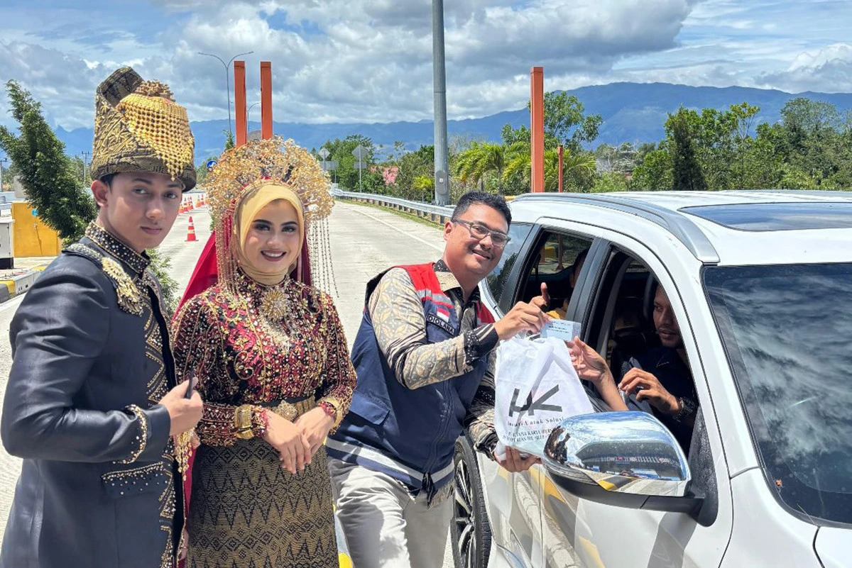 Peringati Harpelnas, Hutama Karya Gelar Kegiatan Interaktif Bagi Pengguna Tol